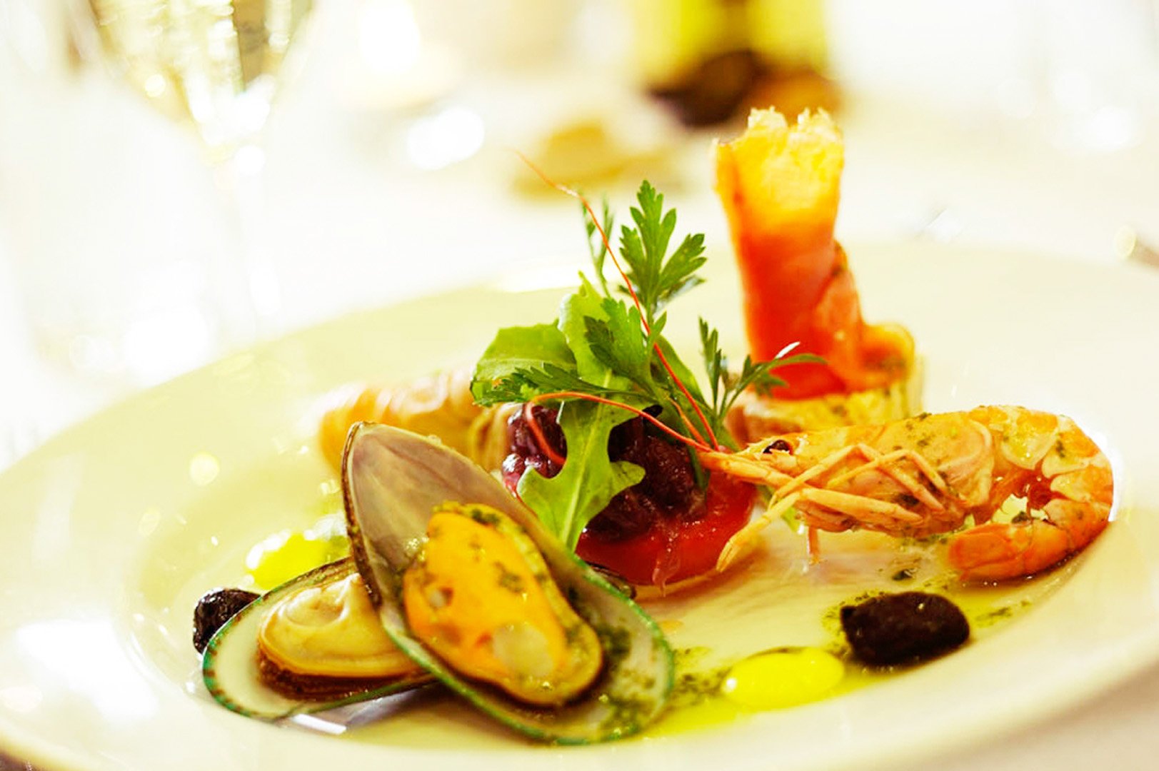 Example of food served at Dublin Castle